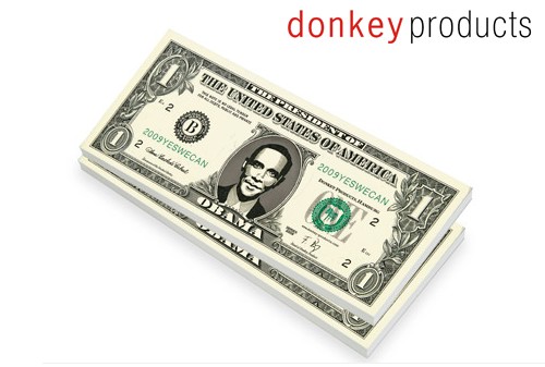 Donkey Products Obama NotePad